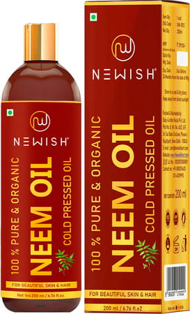 Newish Cold Pressed Organic Neem Oil For Skin & Hair 200ml