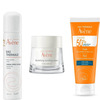 Avene Combination Skin Kit With Thermal Spring Water & Revitalizing Nurishing Cream & Sunscreen