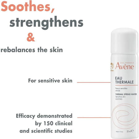 Avene Combination Skin Kit With Thermal Spring Water & Revitalizing Nurishing Cream & Sunscreen