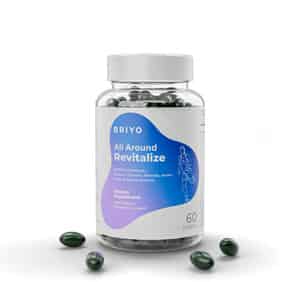 Briyo Revitalize - Energy Boost & Muscle Function Support: Enhances Energy Levels & Metabolism - 60n