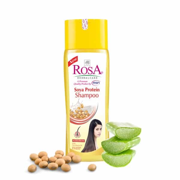 Rosa Soya Protein Shampoo With Pro- Vitamin B5 I For Shine | Long & Strong Hair I Set Of1- 1000Ml