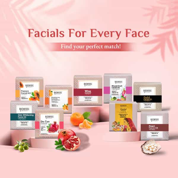 Richfeel De-Tan Facial Kit 5X6 G