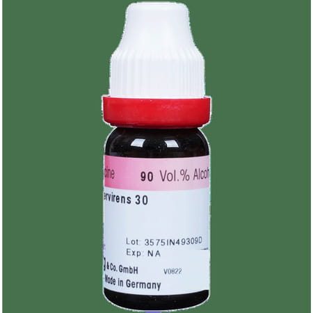 Dr. Reckeweg Gelsemium Sempervirens Dilution 30 Ch 11 Ml