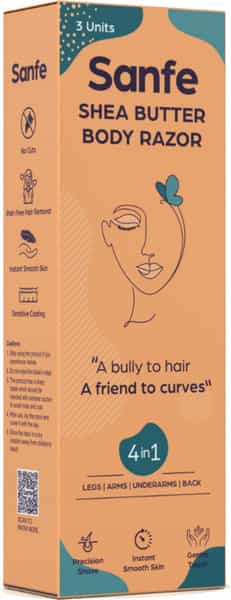 Sanfe Shea Butter Body Razor (Pack Of 3)