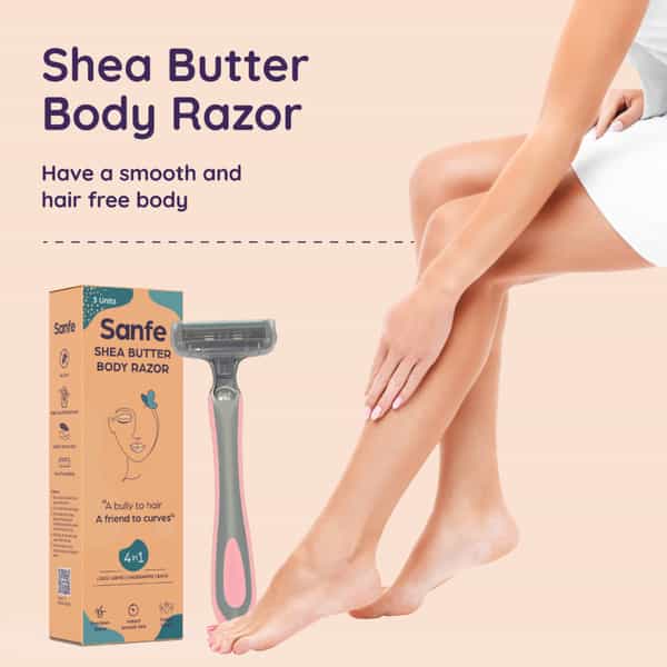 Sanfe Shea Butter Body Razor (Pack Of 3)