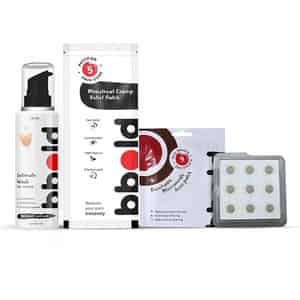 Bbold Womens Essential Care Combo Bbold Intimate Wash | Menstrual Cramp Patches | Acne Patch