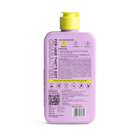 Moxie Beauty Hyaluronic Acid Repairing Shampoo 200ml