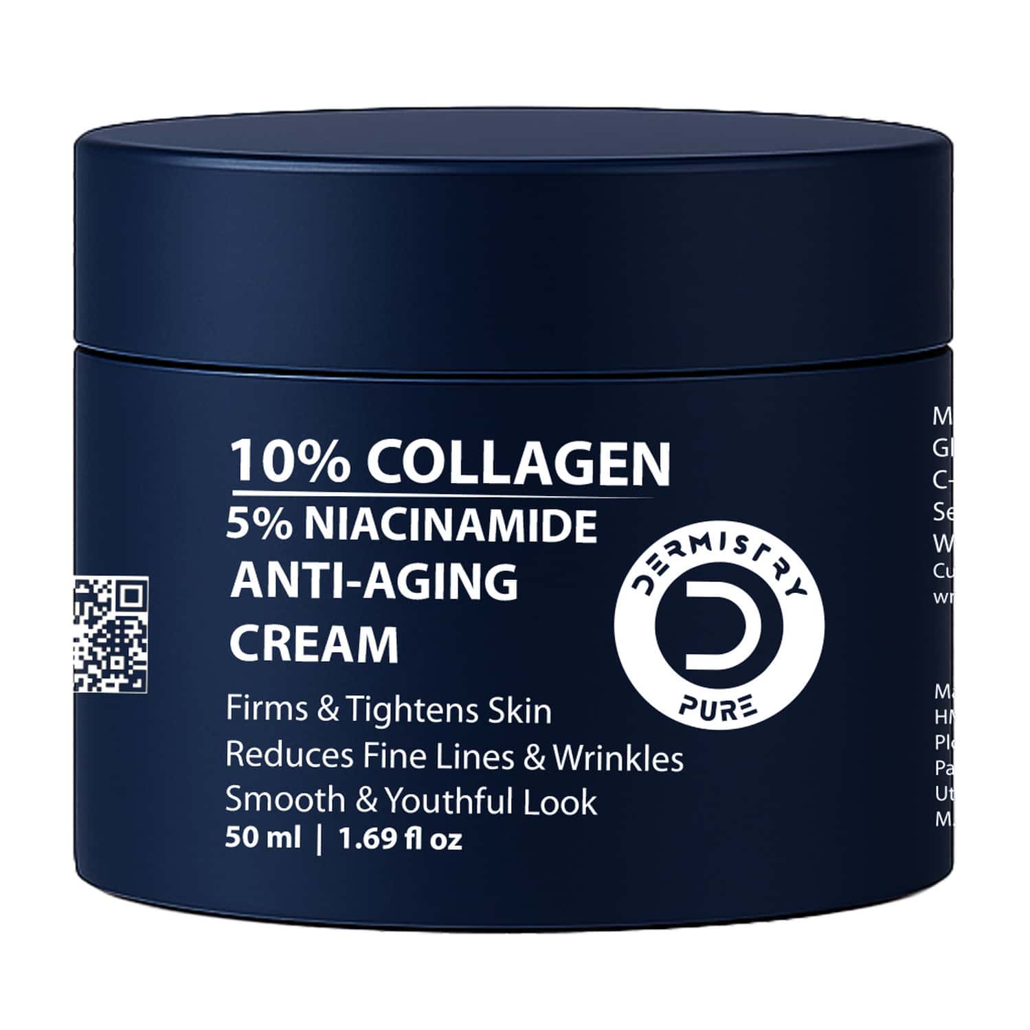 Dermistry 10% Collagen Skin Tightening Anti Aging Day Night Face Cream Ageing Lines Wrinkle 50ml
