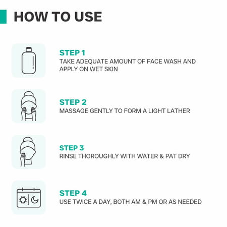 Dermatouch Salicylic Acid 2% Face Wash | For Acne & Oil Control | Suitable To All Skin Types | 100ml