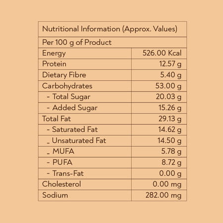 The Snack Company Filter Coffee Cookies With Cinnamon - 210gm