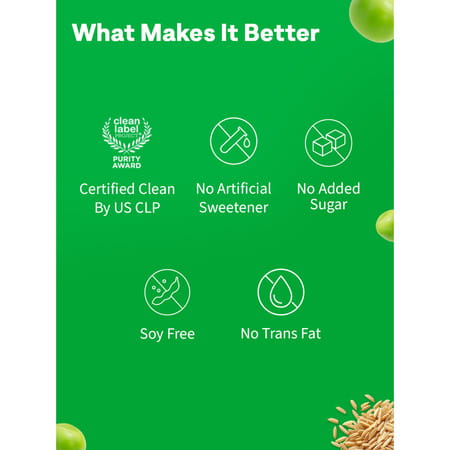 Oziva Organic Plant Protein Unflavoured (1kg) | For Everyday Fitness Clean