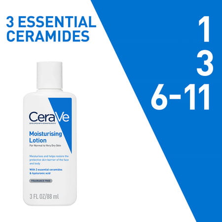 Cerave Moisturising Lotion For Normal To Dry Skin | 88ml