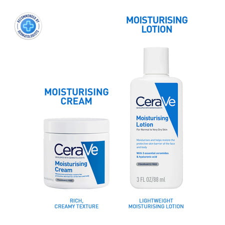 Cerave Moisturising Lotion For Normal To Dry Skin | 88ml