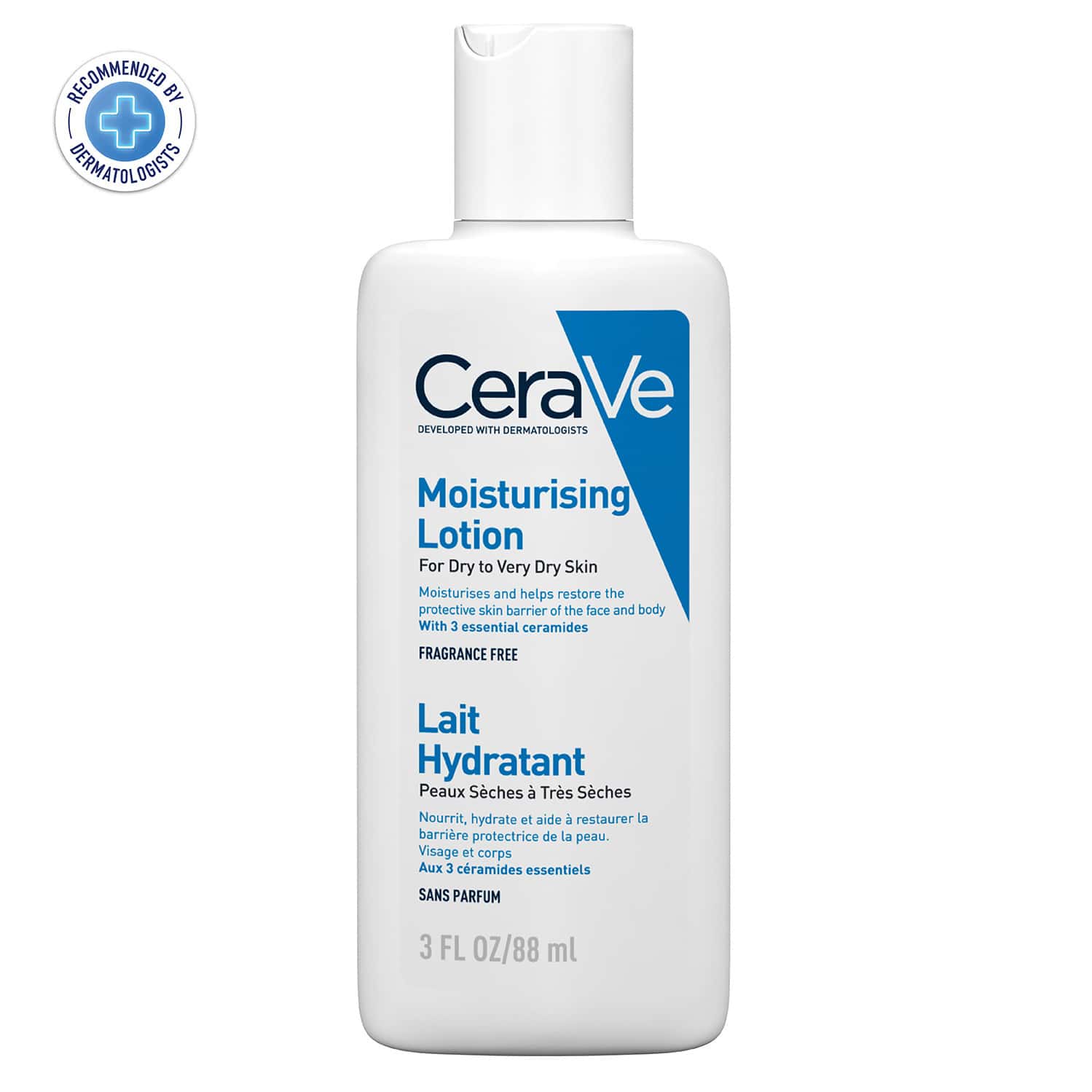 Cerave Moisturizing Lotion For Dry To Very Dry Skin - 88ml
