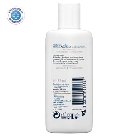Cerave Moisturizing Lotion For Dry To Very Dry Skin - 88ml