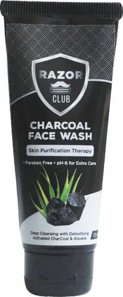 Razor Club Charcoal Face Wash - 70Ml