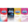 Durex Multipack Condoms Men (Extra Time Extra Dotted Extra Ribbed Extra Time) -10Count Pack Of 4