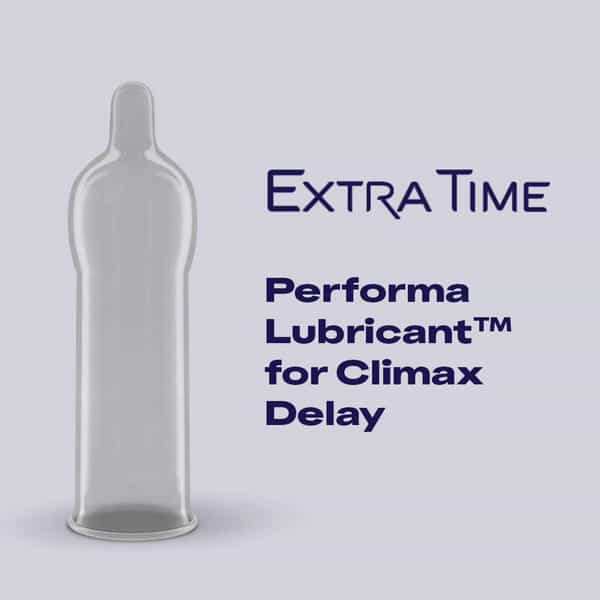 Durex Multipack Condoms Men (Extra Time Extra Dotted Extra Ribbed Extra Time) -10Count Pack Of 4