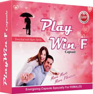 Playwin - F Capsules For Energy Strength & Stamina For Women (pack Of 10 Caps) (combo Of 2)