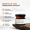 Dr. Morepen Natural & Pure Shilajit Resin - 15Gm And Testo Boost For Men - 60 Veg Tablets