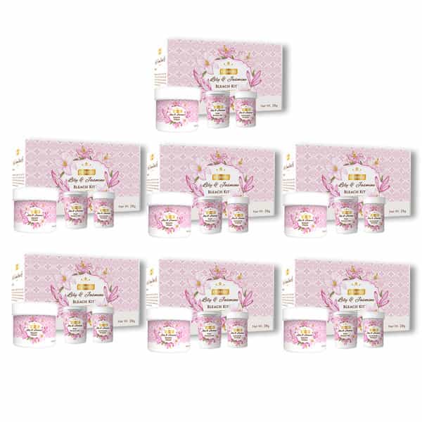 Lily & Jasmine Bleach Kit 28 G Pack Of 7