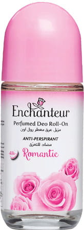 Enchanteur Romantic Roll-on Deodorant For Women 50ml With Roses & Jasmine Extracts