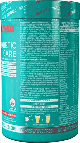 Pat Nutrela Diabetic Care 400G Jar