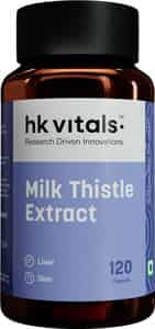 Hk Vitals Milk Thistle Extract (120 Capsules) | Liver Support Supplement
