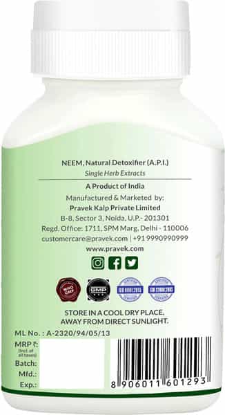 Pravek Neem 60 Capsules