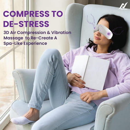 Nexlev Air Compression Eye Massager Em-02