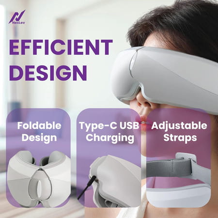 Nexlev Air Compression Eye Massager Em-02
