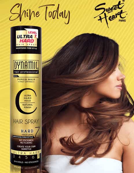 Sweet Heart Dyamic Hair Spray 250Ml (Level-7)