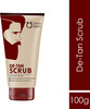 Qraa Men De-Tan Kit For Instant Tan Removal For Men Pack Of De-Tan Scrub/Pack/Cleanser - 320 G