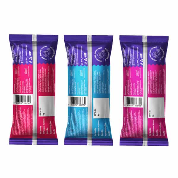 The Healthy Binge Assorted Protein Date Laddoos | Chocolate | Mixed Berry & Orange | 3 X 120G