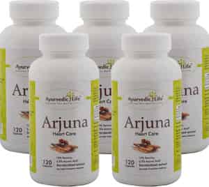 Ayurvedic Life Arjuna 120 Capsules (pack Of 5)