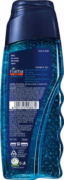 Fiama Men Refreshing Pulse Shower Gel - 250Ml