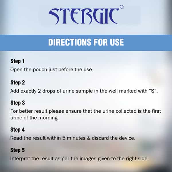 Stergic Pregnancy Rapid Test Kit One Step Urine Hcg Pregnancy Test Kit 99% Accuracy Pack Of 50 Kits