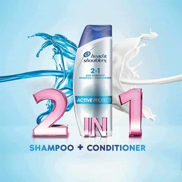 Head & Shoulders 2-In-1 Active Protect Shampoo - 340Ml