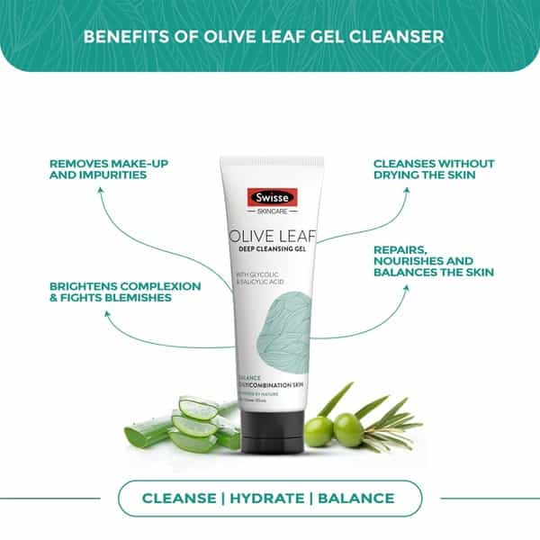 Swisse Skincare Olive Leaf Deep Cleansing Gel 125Ml