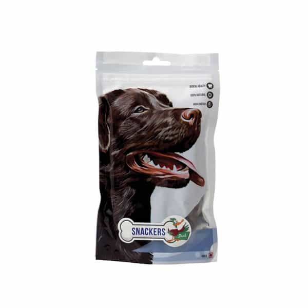 Snackers Dental Chewy Stick Duck Dog Treats | 200 G