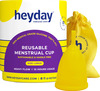 Heyday Reusable Large Menstrual Cup (1 Cup | Heavy Flow)