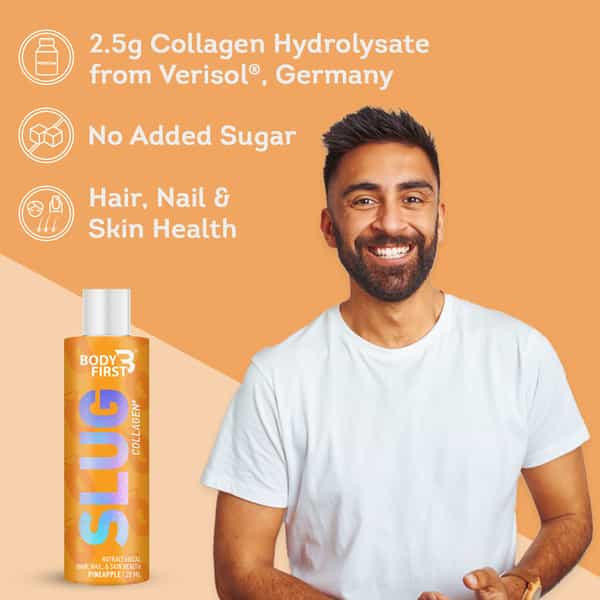 Bodyfirst Collagen Slug | Pineapple (Pack Of 7)