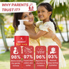 Healthbest Kids Body Wash Anti-Bacterial | Tear | Paraben & Sls-Free Watermelon Scent - 500Ml