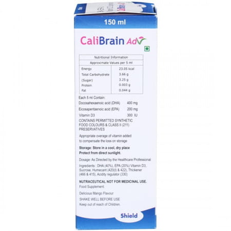 Calibrain Adv Bottle Of 150ml Suspension