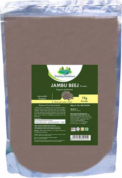 Grazing Meadows Jambu Beej Powder - 1 Kg (Pack Of 2)