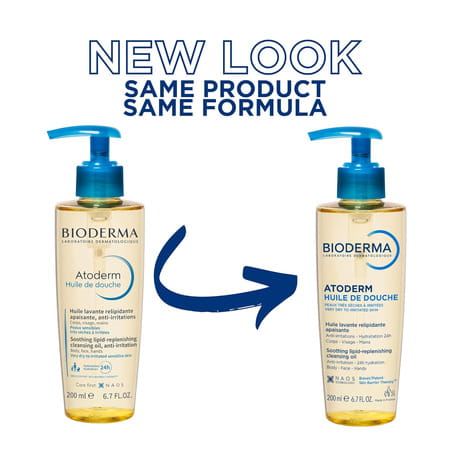 Bioderma Atoderm Huile De Douche Anti-Irritation Cleansing Oil 24Hrs Hydration