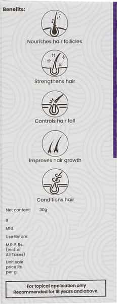 Adgain Grof Spray Bottle Of 30Gm Hair Serum