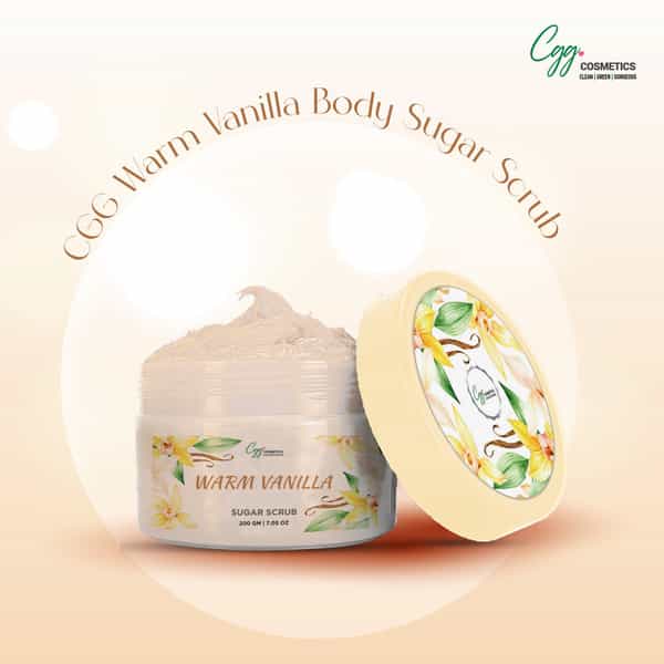 Cgg Cosmetics Warm Vanila Body Scrub ( B1g1 ) Free 200Gm