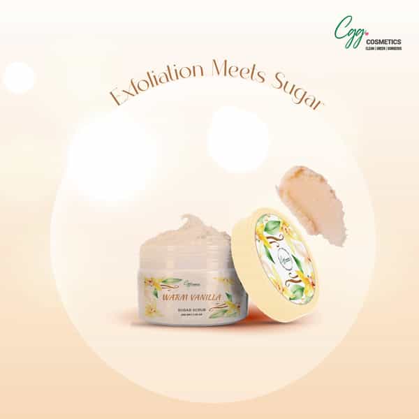 Cgg Cosmetics Warm Vanila Body Scrub ( B1g1 ) Free 200Gm