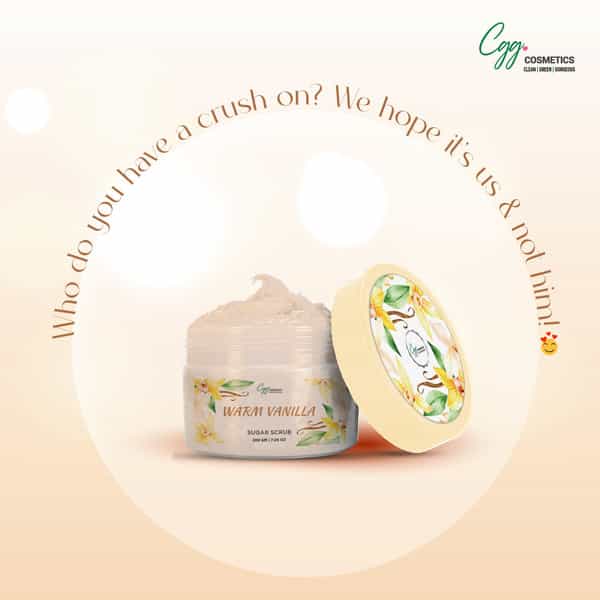 Cgg Cosmetics Warm Vanila Body Scrub ( B1g1 ) Free 200Gm